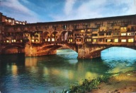 WŁOCHY - FIRENZE - FLORENCJA - MOST VECCHIO - TOSKANIA - UNESCO