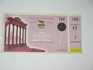 IGRZYSKA OLIMPIJSKIE RZYM 1960 bilet