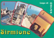 WŁOCHY - SIRMIONE - LAGO DI GARDA - KARTY - JEZIORO GARDA - LOMBARDIA