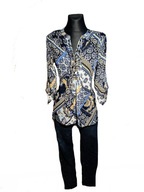 Bluzka bluzeczka rękawy 3/4 vintage r. L