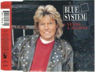 Maxi CD Blue System - 6 Years - 6 Nights (1994) (Hansa)