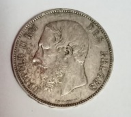 5 franków Belgia Leopold II 1870 (1)