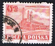 1952 Polska fi 626 - Elektrownia w Jaworznie