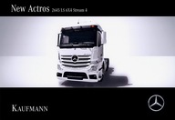 PROSPEKT MERCEDES-BENZ ACTROS 2645 LS 6x4 STREAM 4
