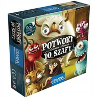 GRA PLANSZOWA DLA DZIECI GRANNA POTWORY DO SZAFY