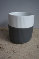 ROYAL COPENHAGEN KUBEK PORCELANA SILIKON Fluted Contrast danish design NOWY
