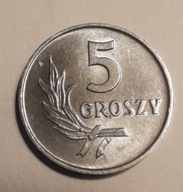 5 groszy 1962 rok. Cenna i rzadka, mennicza.