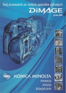 Katalog Prospekt Konica Minolta Dimage 24 strony 2004 rok PL
