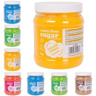 Kolorowy Cukier do Waty Cukrowej Zestaw 8 x 1 kg Smakowy Słodki Fun