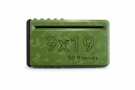 Pudełko 9x19 9MM CAMO – 50 szt – Army Green + Czarny – Klik co 5 – Box