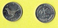 CHORWACJA 1 Kuna 2019 r.