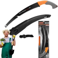 PIŁA PIŁKA RĘCZNA OGRODOWA WYGIĘTA Z KABUTRĄ DO OBCINANIA GAŁĘZI DREWNA