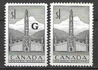 Kanada 1x,xx U668 totem sztuka Indian MNH VF 11funtów