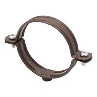 Uchwyt Obejma do Rury Spustowej fi 90 mm Brąz Półmat obejma 85-95 mm