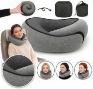 Poduszka Turystyczna na Kark Poduszka Podróżna na Szyję 360 STOPNI