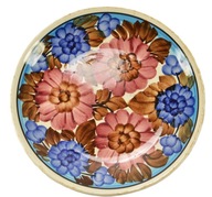 WŁOCŁAWEK KOŁO TALERZ PATERA OZDOBNA PIĘKNA MALATURA ZOBACZ!