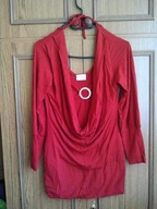 DAMSKA BLUZKA CZERWONA 38 ROZ