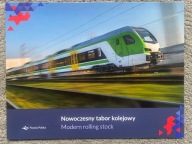 Folder Nowoczesny Tabor Kolejowy Arkusz Cięty