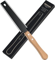 Piła Ręczna Dwustronna 12/15 TPI | Do Drewna, Rączka Drewniana, 31 cm