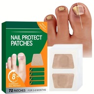 72 szt PLASTRY NA GRZYBICE PAZNOKCI Kuracja przeciw grzybicy GRZYBICA