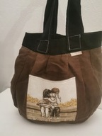 WOREK TOREBKA PŁÓCIENNA SHOPPER BY EVE TOTE ORYGIN