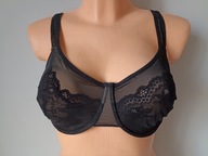 Śliczna markowa bielizna A V O N UK 38DD EUR 85DD czarny z fiszbiną