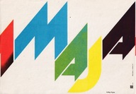 1 maja, plakat okienny, ~16 x 24 cm, Święto Pracy, 1978 rok