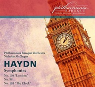 Haydn Symphonies nr 88,101,104 McGegan