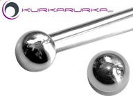 nierdzewna zaślepka na rurę fi 12 poler kulka