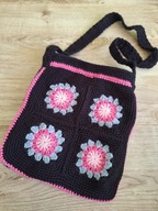 Torebka handmade szydełkowa prezent na Dzień Babci