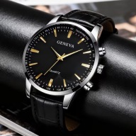 Klasyczny Zegarek Męski GENEVA + Box Elegancki | Super Prezent