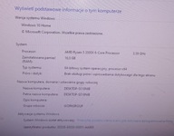 Komputer Ryzen 5 3500X 3,59GHz 16GB 512GB M2 NVME Gamingowy
