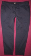 H/Mdenim+ ZWĘŻANE SPODNIE CHINO 7/8 ŚREDNI STAN 52
