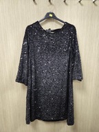 Sukienka czarna L/XL blink blink mini Lux Luna Italy !!!