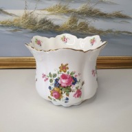 Porcelanowa doniczka | Victorianna | bone china | Anglia | 20 cm