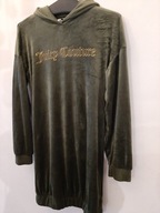 COUTURE DRESOWA SUKIENKA DAMSKA TUNIKA ROZ.S/M/ 38/40 ORYGINALNA WELUROWA