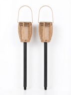 2 SZT SOLARNA POCHODNIA OGRODOWA SOLAR – EFEKT TAŃCZĄCEGO PŁOMIENIA 51,5cm