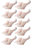 Skarpety skarpetki stopki buźki śmieszne bawełna kolorowe różowe zestaw