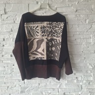 Sweterek damski panterka cekiny rozm. M