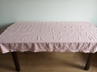 OBRUS BAWEŁNIANY ADAMASZKOWY 176 / 135 cm. JAK NOWY