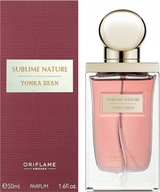 Perfumy Sublime Nature Tonka Bean Oriflame opakowanie w folii