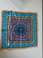 Śliczna galanteria chusta apaszka piękne wzory 49cmx49cm