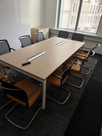 Stół Konferencyjny z media portami 240 * 120