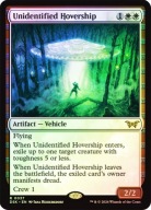 Karta Magic: The Gathering Unidentified Hovership(DSK 37 *Foil*