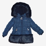 Birba - puchowa kurtka ortalionowa - z futerkiem