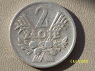 2 zł Jagody 1974 r. bardzo ładne bcm!