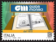 Włochy 2024 Znaczek 4716 ** ekonomia książki przemysł gospodarka