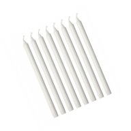 ŚWIECA BIAŁA TRADYCYJNA PARAFINOWA BEZZAPACHOWA 8szt. 35 CM