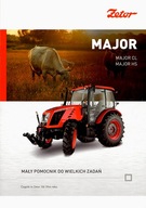 PROSPEKT ZETOR MAJOR. CIĄGNIKI ROLNICZE