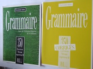 Grammaire 350 Exercises 2 Francuski Ćwiczenia + klucz odpowiedzi 2 książki